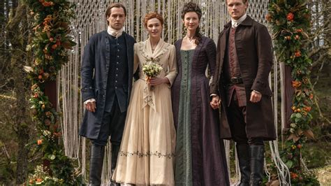 Would Brianna have worn a cream wedding dress on Outlander?