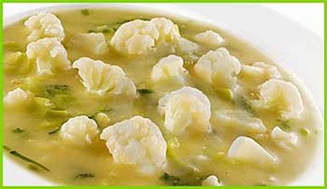 Sopa De Couve Flor Queijo E Vinho Receitas