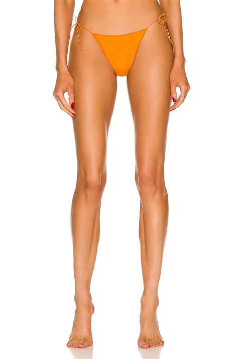 Tropic Of C The C Bikini Bottom In Citrine Fwrd
