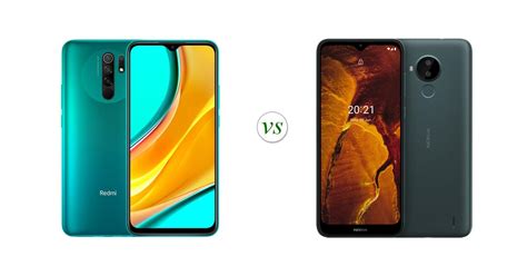 Xiaomi Redmi 9 vs Nokia C30: Side by Side Specs Comparison