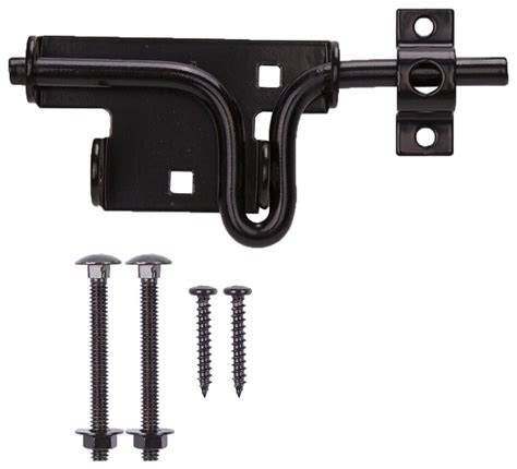 Prosource 33189pks Ps Padlockable Slide Bolt Gate Latch Steel Powder