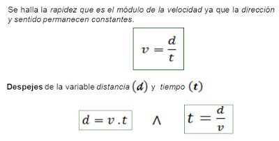 MRU Aprende Física de Forma fácil