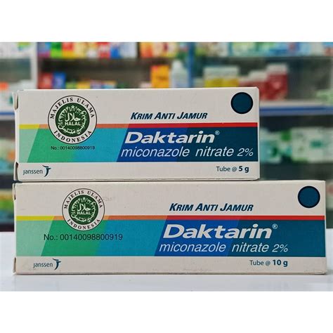 Jual Daktarin Salep Krim Oral Gel 5 Gr Dan10 Gr Gatal Jamur Panu Kudis