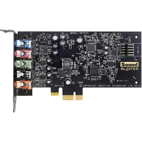 Carte Son Creative Labs Sound Blaster Audigy Fx Channels Pci E X