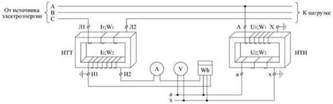 Схема подключения амперметра через трансформатор тока: как выбрать ...