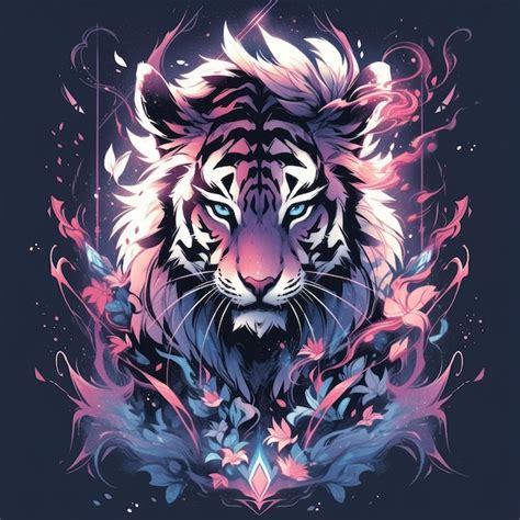 Premium Photo | Tiger design graphic for tshirt