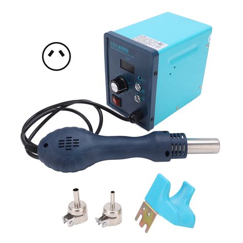 2024 SBK858D 2in 1 Hot Air Desoldering Station Digital Display Constant Temperature Desoldering