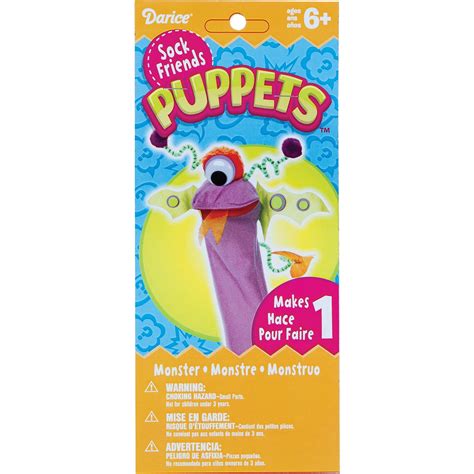 Sock Puppet Kit-monster Two - Walmart.com