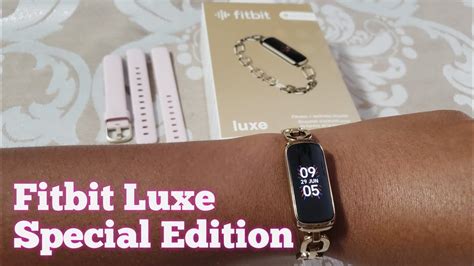 Fitbit Luxe Special Edition Unboxing Youtube