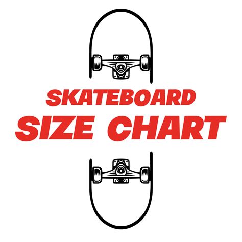 Skateboard Size Chart - Yocaher Skateboards