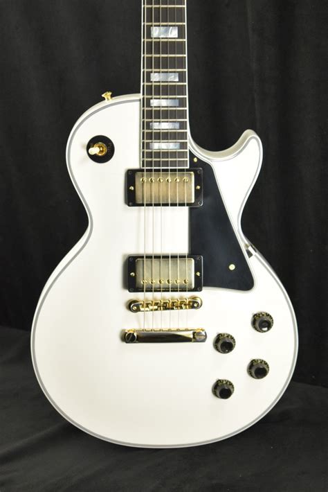 Gibson Murphy Lab 1957 Les Paul Custom 2-Pickup Alpine White Ultra ...