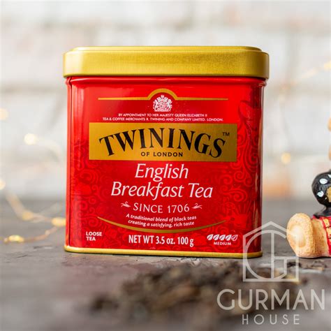Купить Чай чёрный рассыпной English Breakfast Twinings 100 г в Украине ...