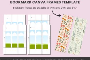 Bookmark Canva Frame Template Add Design Graphic By Squeak Shops