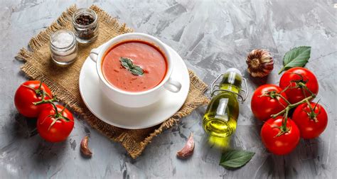 Receita De Sopa De Tomate Fria Light Surpreendente MundoBoaForma