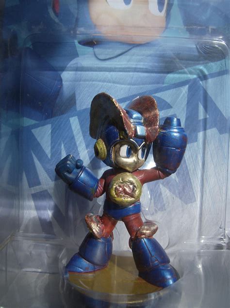 Mega Man Amiibo Custom By Edjka On Deviantart