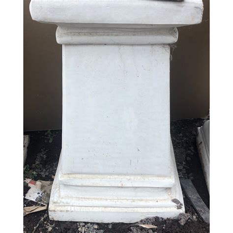 Tapered Pedestal Concrete Plinth Stand 1832 Wantirna Garden