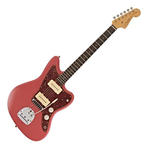 Fender Custom Shop 1959 Journeyman Relic Jazzmaster Aged Fiesta Red At