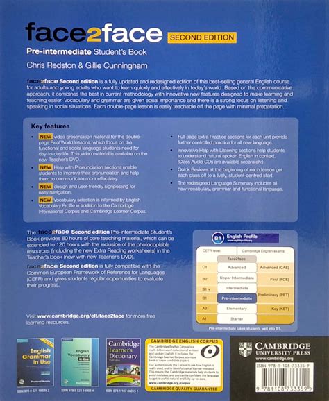 face2face Pre-intermediate Student's Book - FAHASA.COM