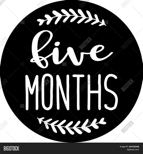 month baby vector photo  trial bigstock