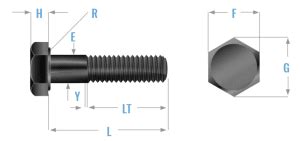 Ficha T Cnica Tornillo Hexagonal A Gic Casatornillos