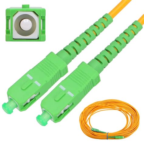 Latiguillos de fibra óptica Extralink SC APC SC APC Patchcord