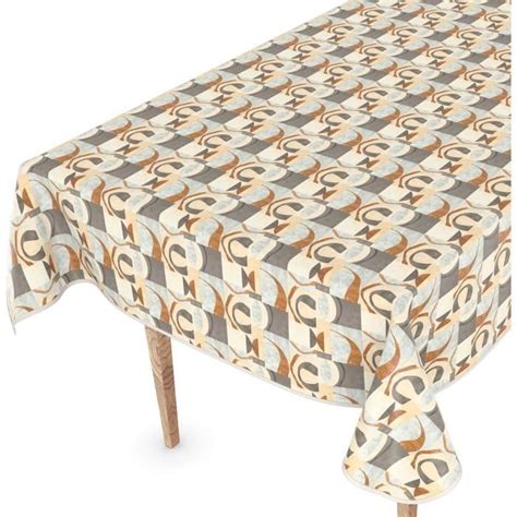 Nappe En Toile Cir E Lavable Rectangulaire Ronde Ovale X