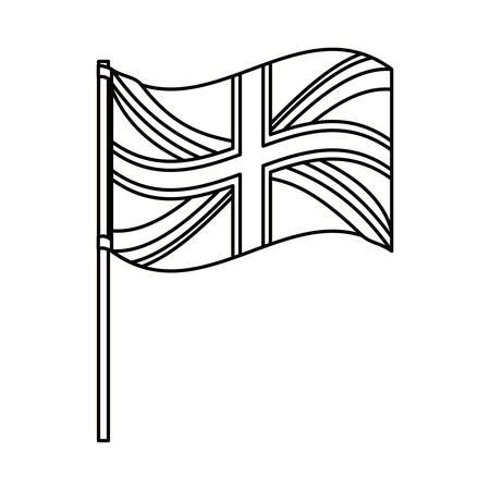 Dibujos De Bandera Inglaterra Para Colorear Vsun