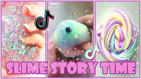 Satisfying Slime Storytime 🌈 Tiktok Compilation Creepy And Scary