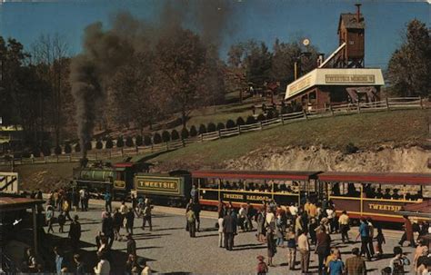 Tweetsie Railroad Blowing Rock, NC Postcard