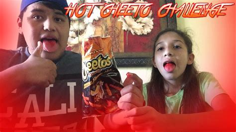 HOT CHEETO CHALLENGE W My Cousin YouTube