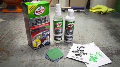 TURTLE WAX HEADLIGHT CLEANER SEALANT YouTube