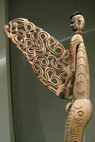 examples  asmat wood carvings culture art indonesian art wood crafts