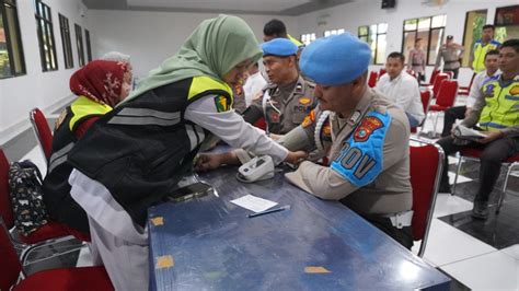 Jelang Pemilu 14 Februari 2024 Personil PAM TPS Pemilu Polres