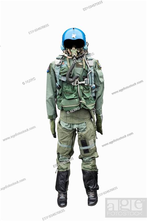 Army pilot uniform on white, Stock Photo, Picture And Low Budget Royalty Free Image. Pic. ESY ...