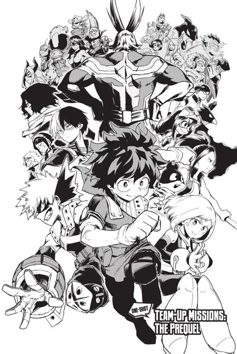 Mha My Hero Boku No Hero Academia Team Up Missions Manga Panel Bakugo