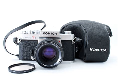 【やや傷や汚れあり】★ Konica Autoreflex T3 35mm Slr Mf Film Camera 一眼レフ フィルムカメラ