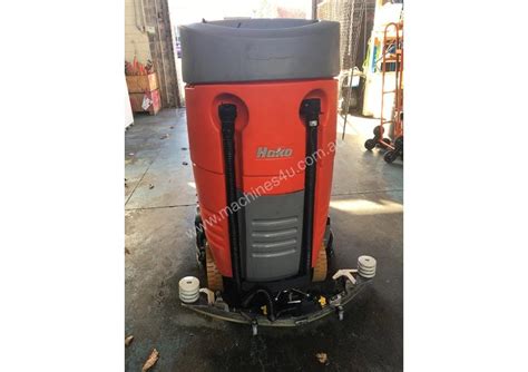 Used Hako Hako Floor Sweeper Hakomatic Ride On Scrubber B115 R Battery