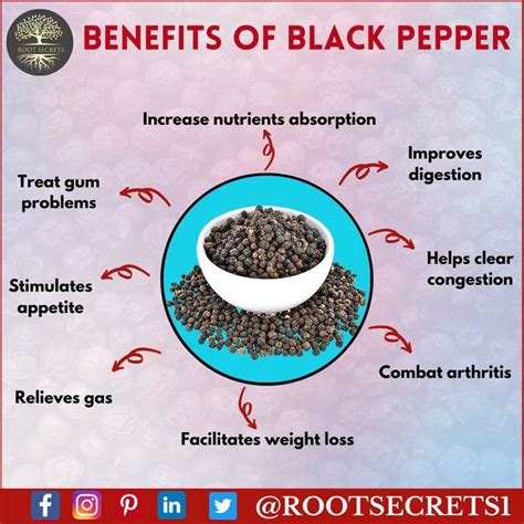 Health Benefits Of Black Pepper Black Pepper Health Benefits Stuffed