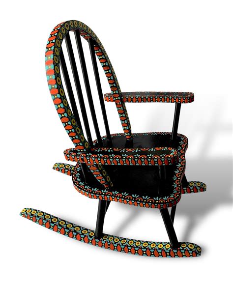 Buy Hand Made Childrens Hand Painted Rocking Chair Made To Order From