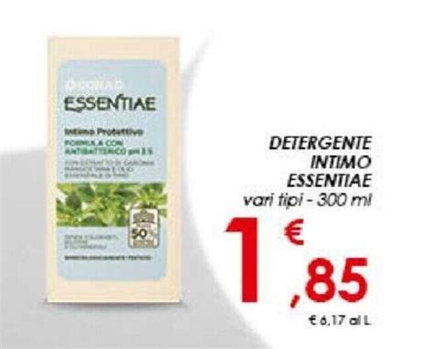 Detergente Intimo Essentiae Vari Tipi Ml Offerta Di Conad