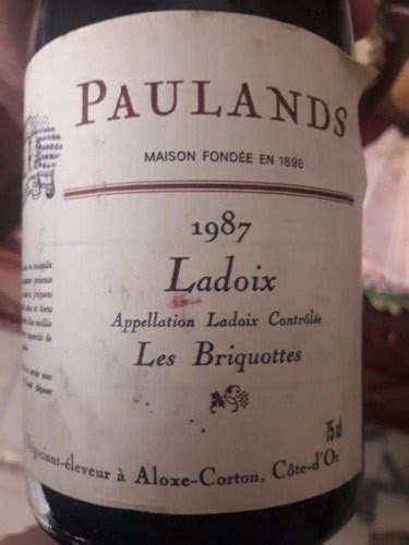 Les Paulands Les Briquottes Ladoix Vivino Australia