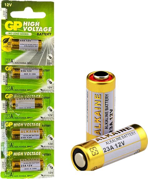 TECHBLAZE 23A Alkaline Battery 12V High Voltage Cell Batteries For Car