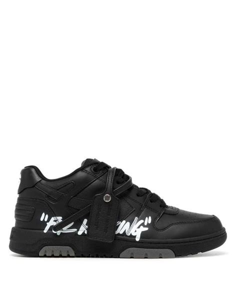 Off White C O Virgil Abloh Out Of Office Ooo Sneakers In Schwarz F R