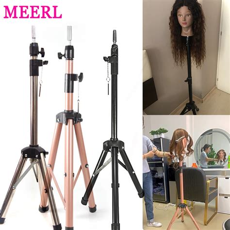 Meerl Mannequin Head Holder Tripod Stand For Hairdressers Salon