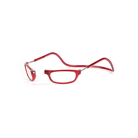 Clic Reading Glasses Red