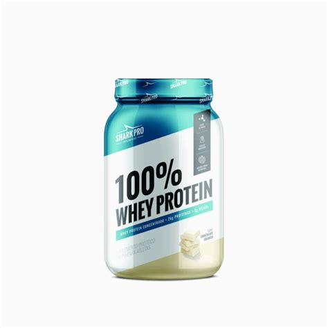 100 Whey Protein Shark Pro 900g Chocolate Branco Power Pump