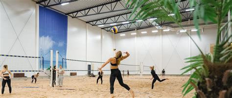 Indoor Beach Volleyball Court