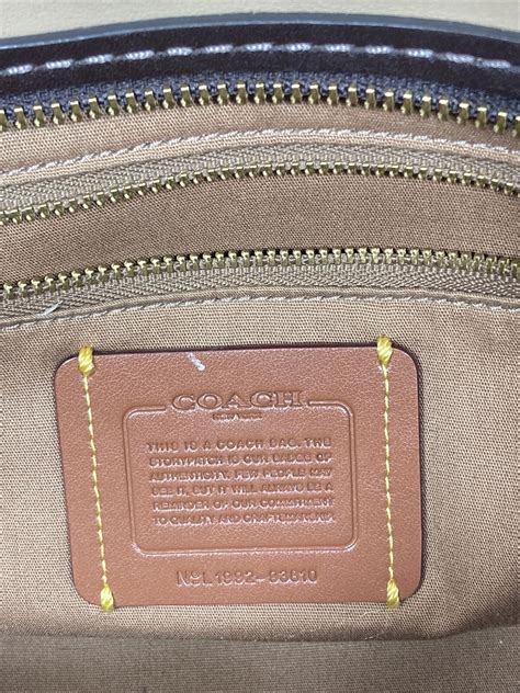 Coach Dreamer Signature Blocked Snake Tan Canvas S Gem