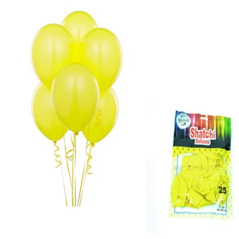 50 X 12 Helium Quality Latex Yellow Balloons Birthday Wedding Party