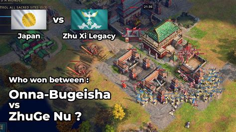 Aoe Sultan Ascend Japan Vs Zhu Xi Legacy The Battle Between Onna